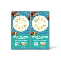 Delicata Reep melkchocola pecan/karamel zeezt 2pk