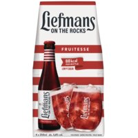 Een afbeelding van Liefmans On the rocks 4-pack