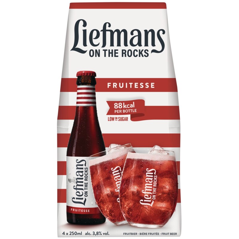 Een afbeelding van Liefmans On the rocks 4-pack