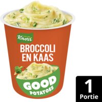 Een afbeelding van Knorr Good potatoes broccoli en kaas
