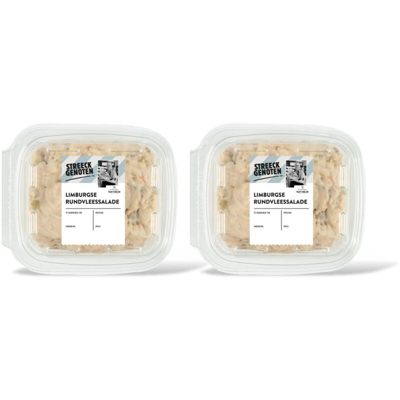 Streeckgenoten Limburgse rundvleessalade 2-pack