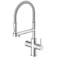 Een afbeelding van HOWAT 3-1 kokend water kraan flexibel - zwart