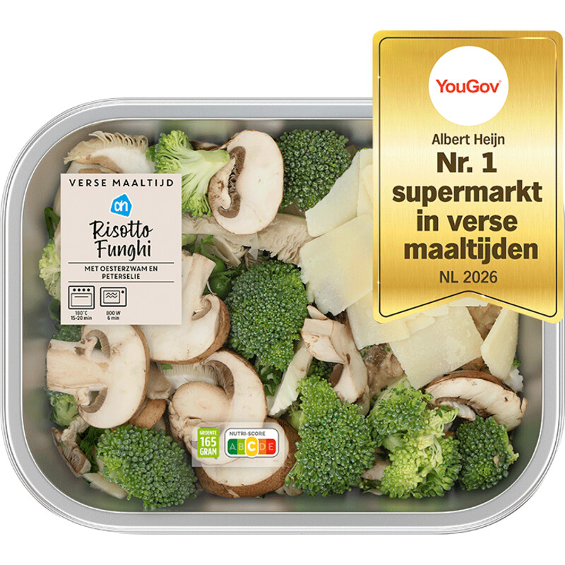 AH Verse maaltijd risotto funghi