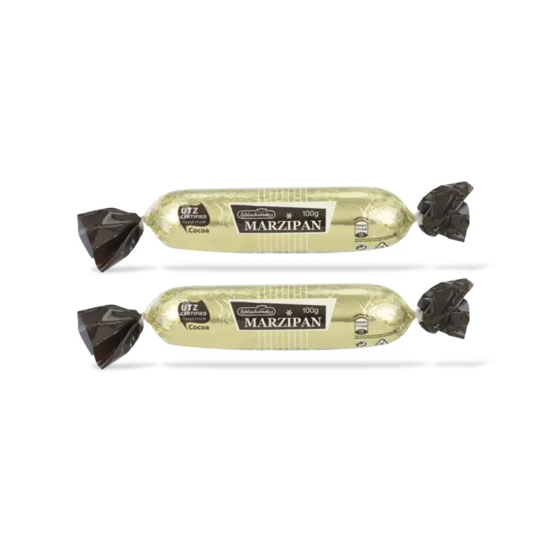 Schluckwerder er Marsepeinstaaf klein 2-pack