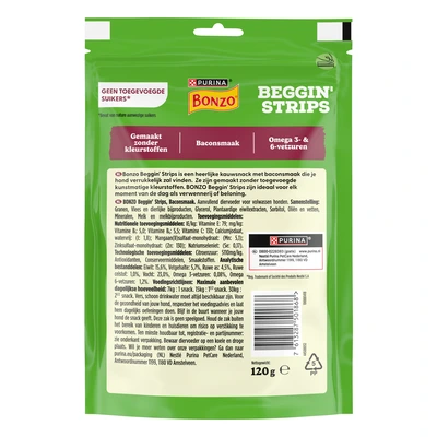 pdp-image-Bonzo Beggin' strips baconsmaak hondensnack