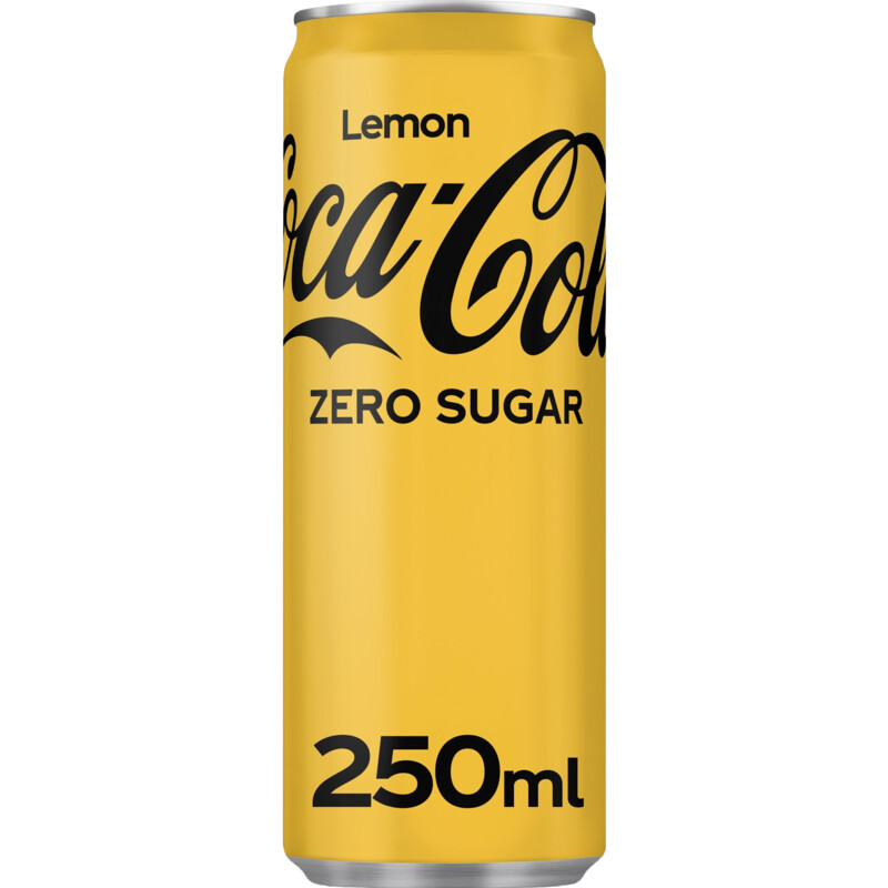 Een afbeelding van Coca-Cola Zero sugar lemon