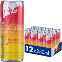 Een afbeelding van Red Bull Fuji appel & gember smaak 12-pack