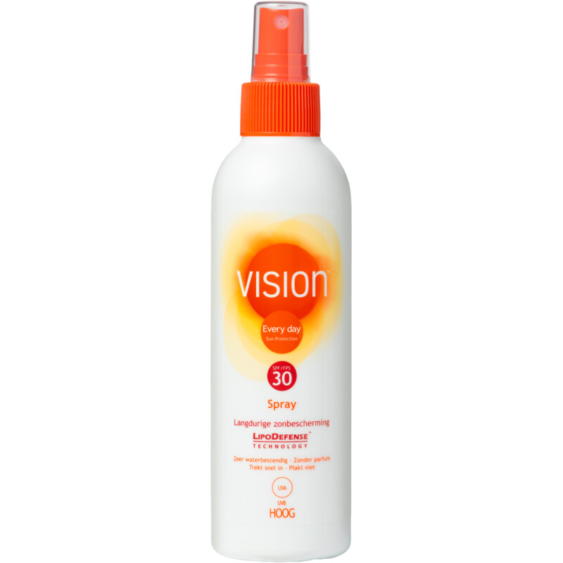 Een afbeelding van Vision Every day zonbescherming spray spf30