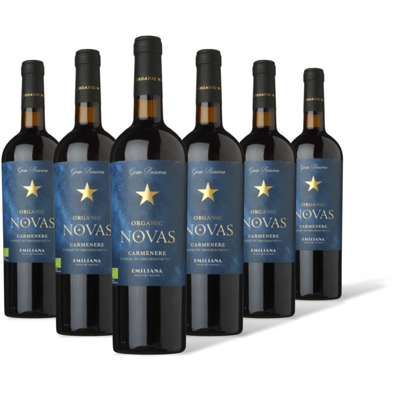 Novas gran reserva organic wine 6 flessen