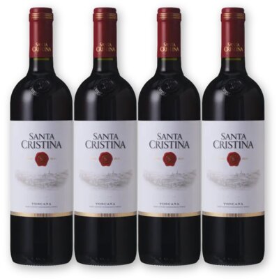 pdp-image-Antinori Santa Cristina Rosso 4 flessen