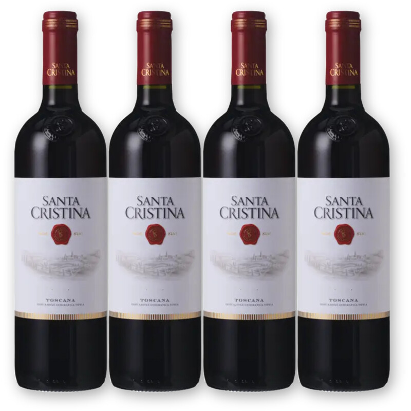 Antinori Antinori Santa Cristina Rosso 4 flessen