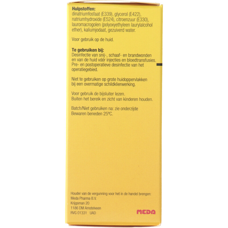 Een afbeelding van Betadine Oplossing voor cutaan gebruik