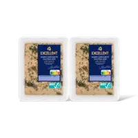 AH Excellent Warm gerookte zalmsalade luxe salade 2pk