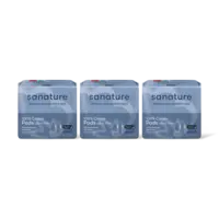 Sanature Katoenen maandverband ultra night 3-pack