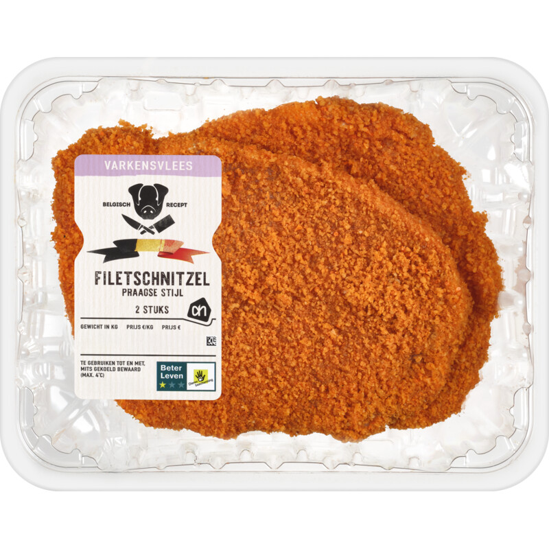 Een afbeelding van AH Filetschnitzel Praagse stijl