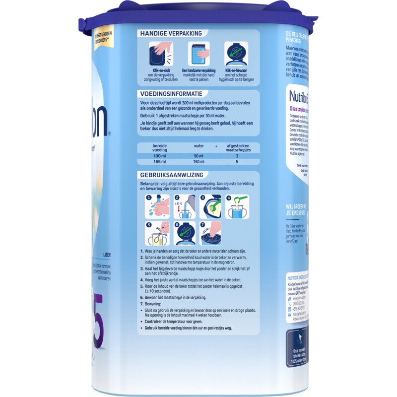 Een afbeelding van Nutrilon 5 peutermelk 2-3 jaar