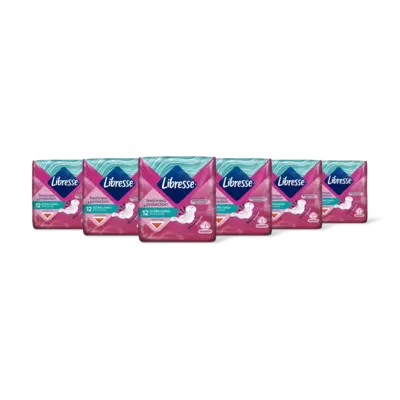 pdp-image-Libresse Ultra long+ wings maandverband 6-pack