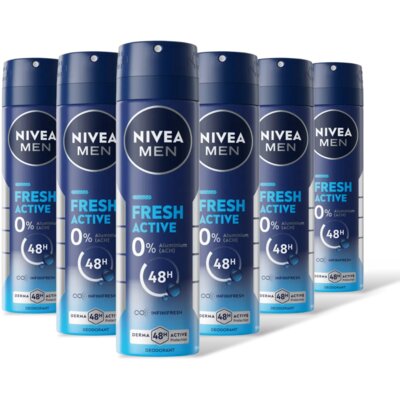 pdp-image-NIVEA Men fresh active deodorant spray 6-pack