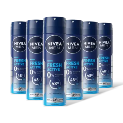pdp-image-NIVEA Men fresh active deodorant spray 6-pack
