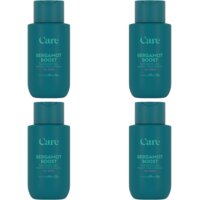 Een afbeelding van Care Bergamot boost shower gel for men 4-pack
