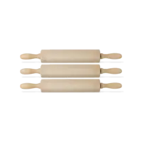 AH Beukenhouten deegroller 3-pack