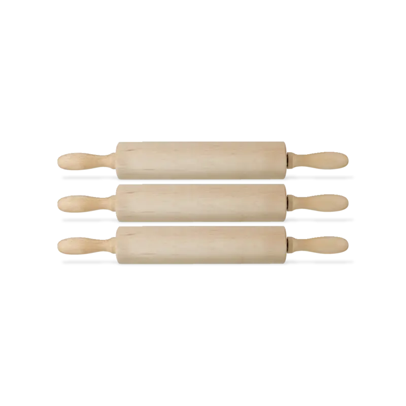 AH Beukenhouten deegroller 3-pack