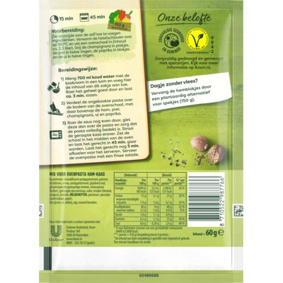 pdp-image-Knorr Maaltijdmix ovenpasta ham-kaas