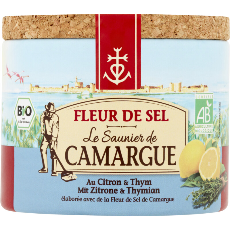 Een afbeelding van Camargue Fleur de sel citroen & tijm