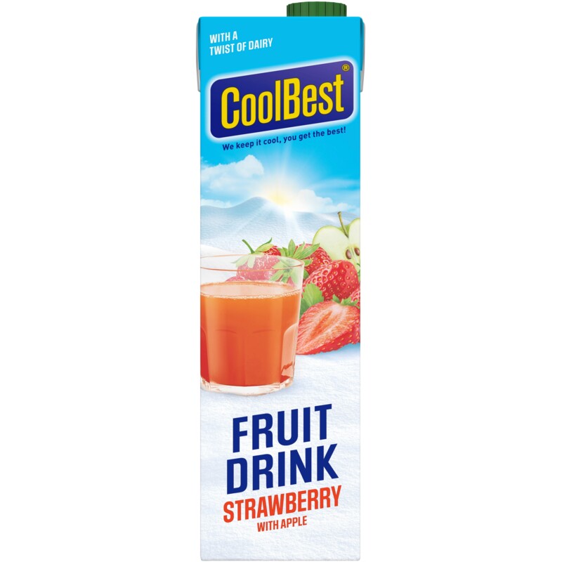 Een afbeelding van CoolBest Fruit drink strawberry