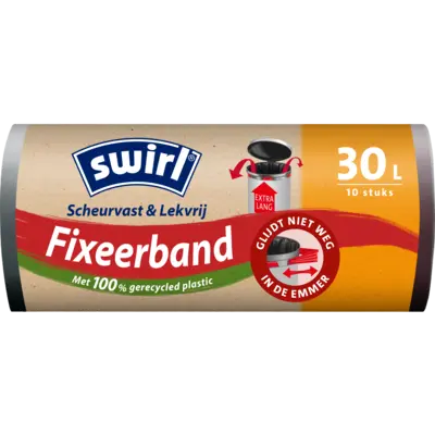 pdp-image-Swirl Vuilniszakken met fixeerband 30 liter