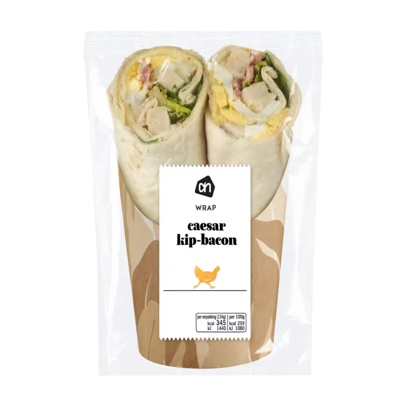 AH Wrap caesar kip bacon