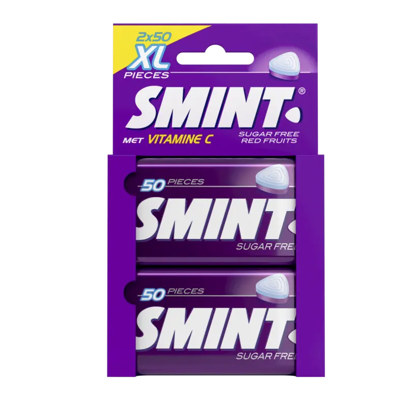 Smint Red fruits XL mints sugarfree 2-pack