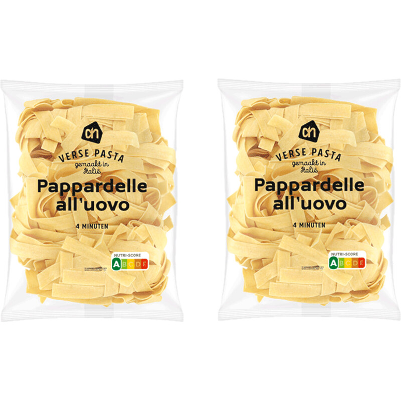 Een afbeelding van AH Pappardelle all' uovo 2-pack