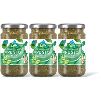 AH Terra Plantaardige pesto verde 3-pack