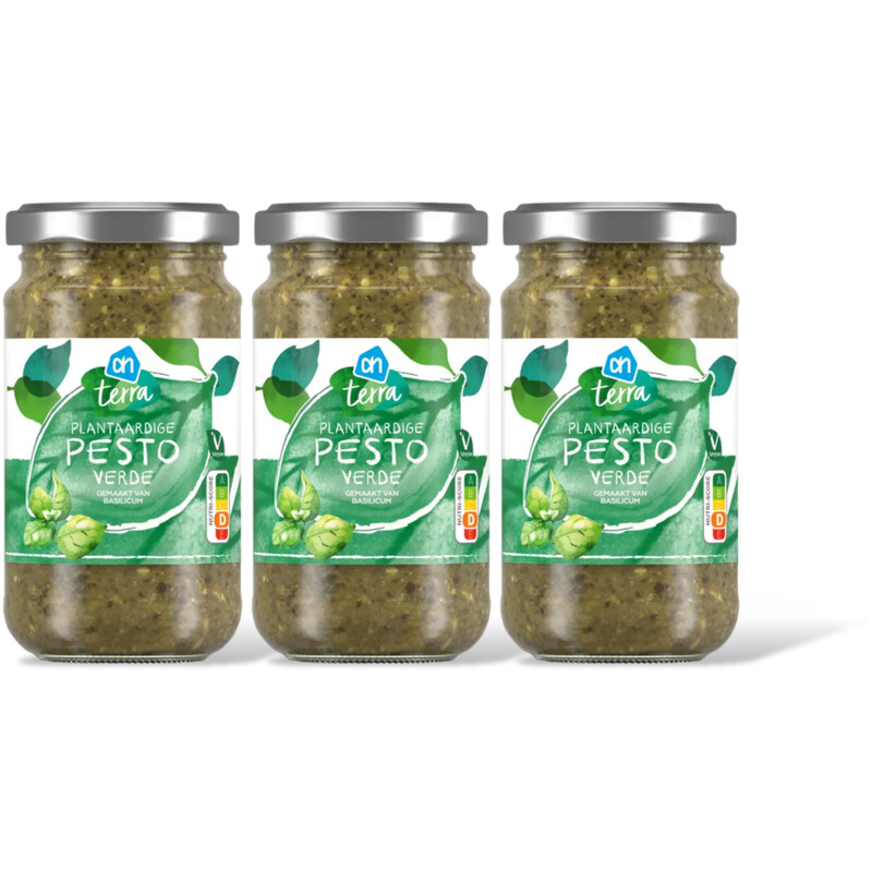 AH Terra Plantaardige pesto verde 3-pack