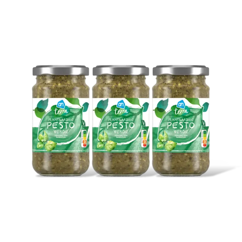 Plantaardige pesto verde 3-pack