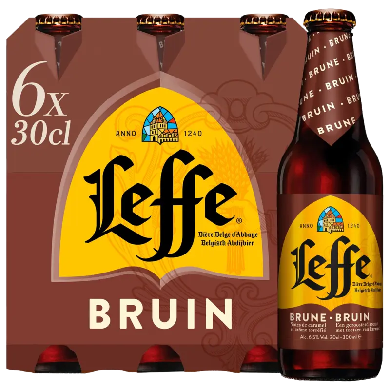 Bruin abdijbier 6-pack