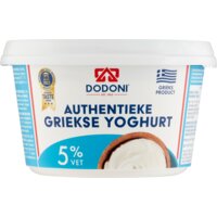 Een afbeelding van Dodoni Griekse yoghurt 5% vet