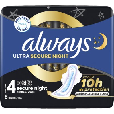 pdp-image-Always Ultra secure night wings maandverband