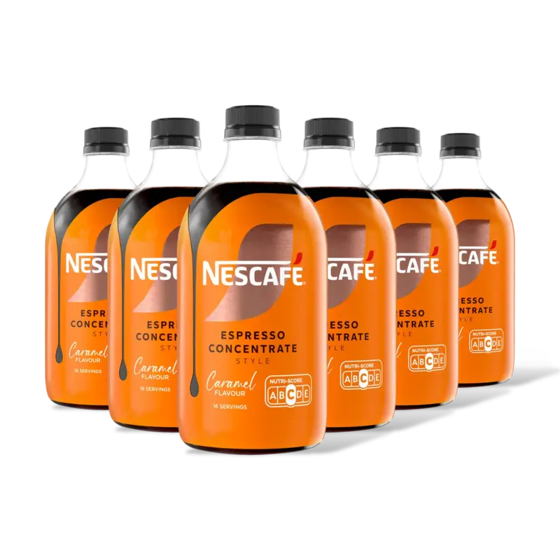 Nescafé Espresso concentrate caramel 6-pack