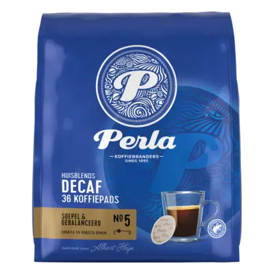 pdp-image-Perla Huisblends Decaf koffiepads