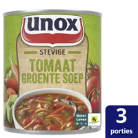 Unox Stevige tomaat groente soep