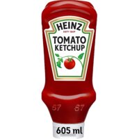 Een afbeelding van Heinz Tomato ketchup top down