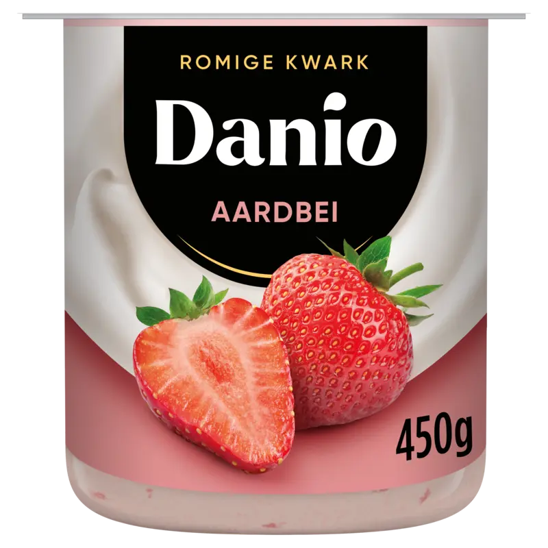 Danio Romige kwark aardbei