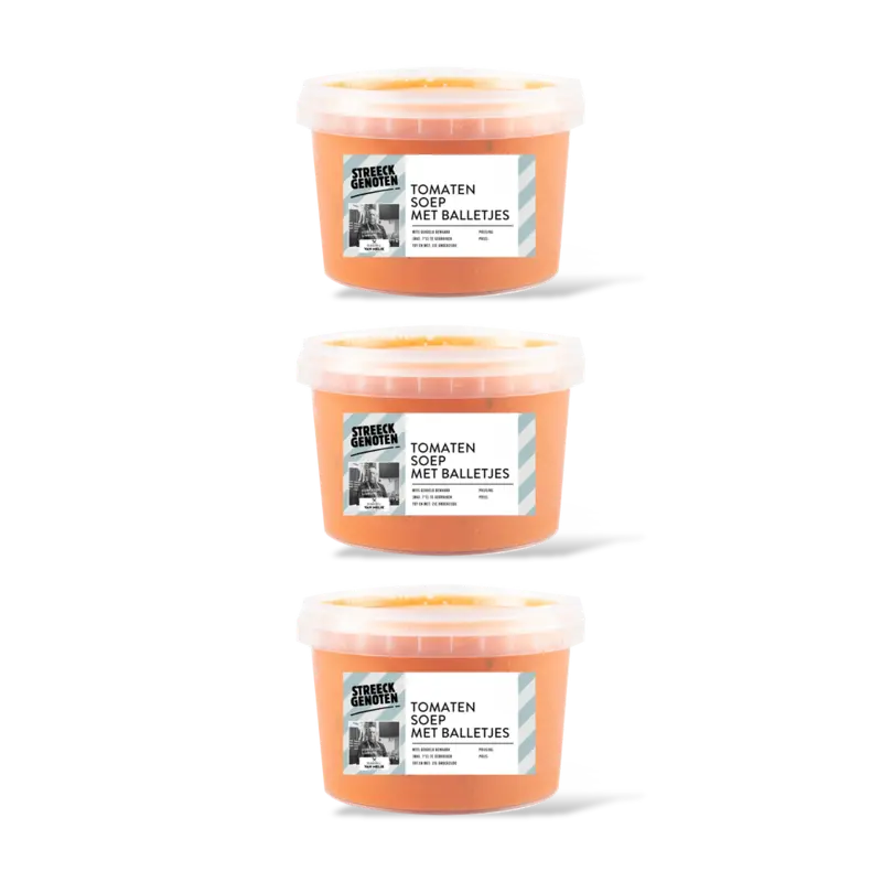 Tomatensoep met balletjes 3-pack