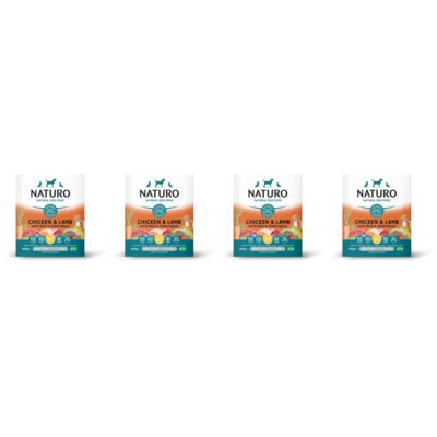 pdp-image-Naturo Kip lam en rijst voor de hond 4-pack