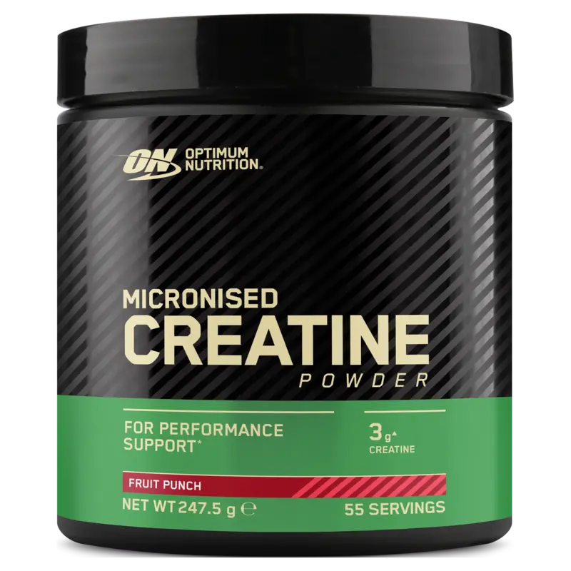 Optimum Nutrition Creatine powder fruit punch