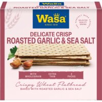 Een afbeelding van Wasa Delicate crisp roasted garlic & sea salt