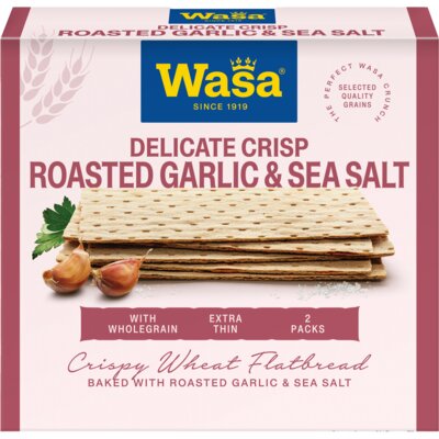 pdp-image-Wasa Delicate crisp roasted garlic & sea salt