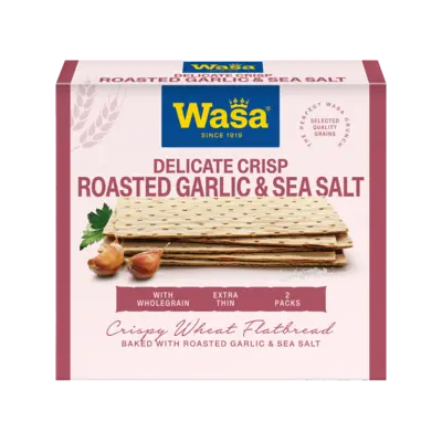 pdp-image-Wasa Delicate crisp roasted garlic & sea salt